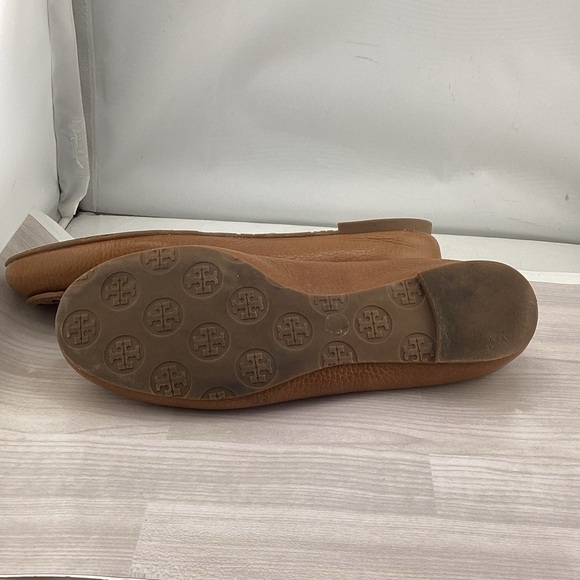 Tory Burch Tan Leather Flats - Picture 5 of 5